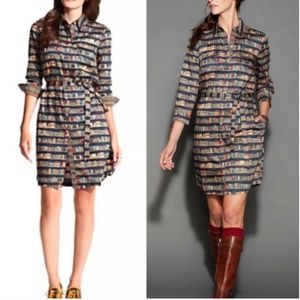 NWT Tommy Book Library Print Dress